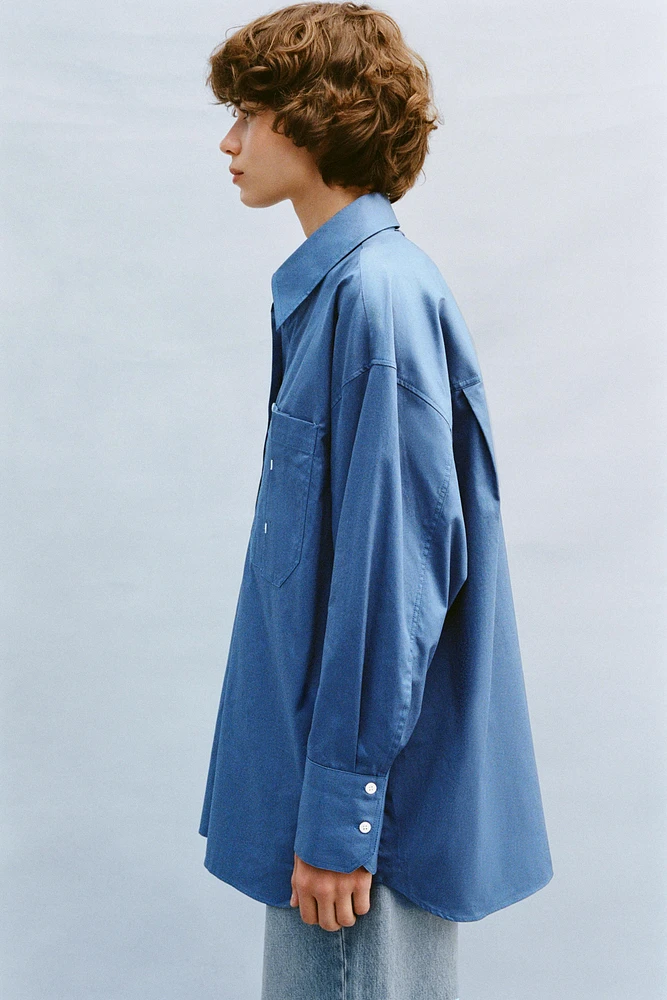 OVERSIZED SHIRT WITH POCKET