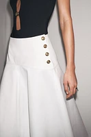 ZW COLLECTION BUTTON CAPE SKIRT