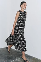 POLKA DOT MIDI DRESS ZW COLLECTION