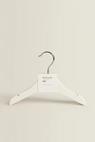 PACK OF WOODEN BABY HANGERS (PACK OF 3)