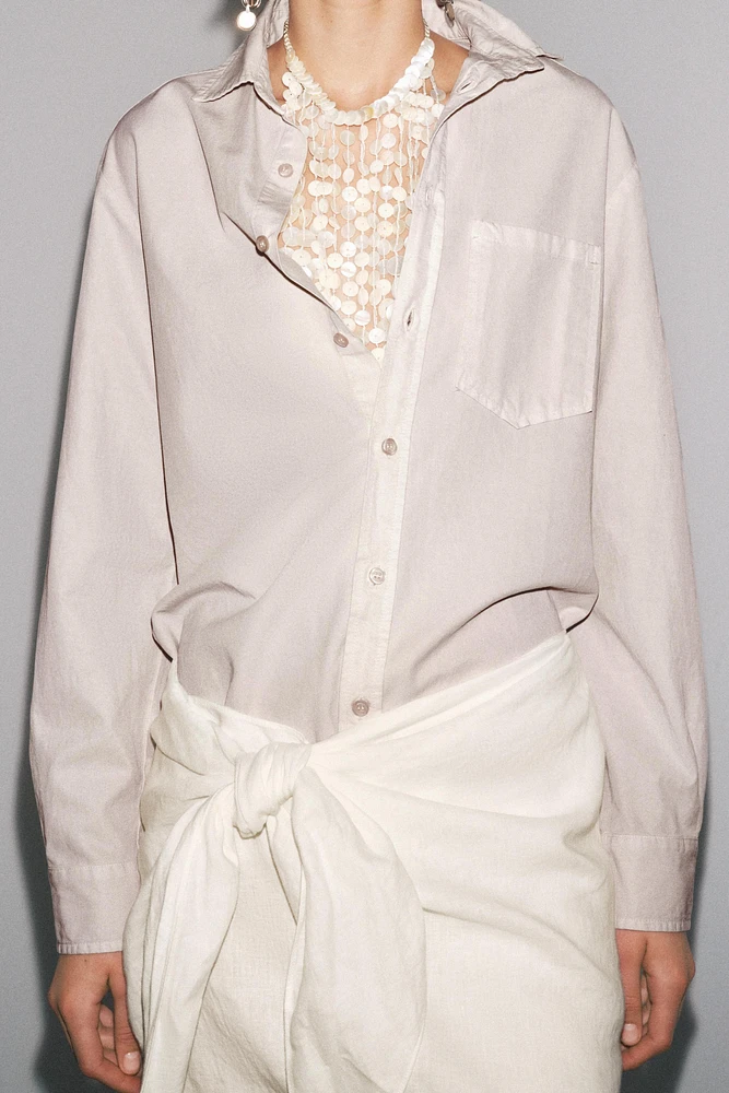 CHEMISE À POCHE ZW COLLECTION