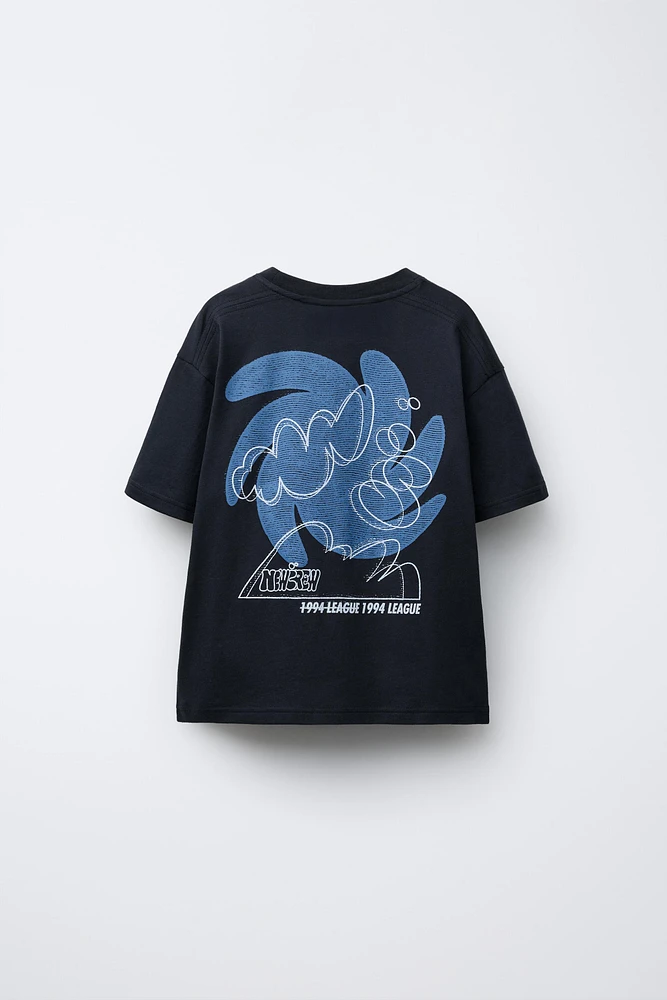 RAISED PRINT T-SHIRT