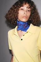FOULARD IMPRIMÉ MIROIRS