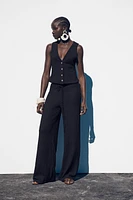 STRUCTURED VEST TOP