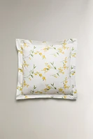 TAIE D’OREILLER SATIN IMPRIMÉ MIMOSA