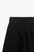 GAUZE PAJAMA SHORTS