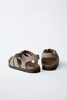 LEATHER FISHERMAN SANDALS