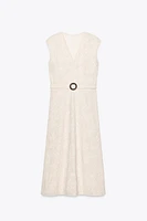 RUSTIC MIDI DRESS