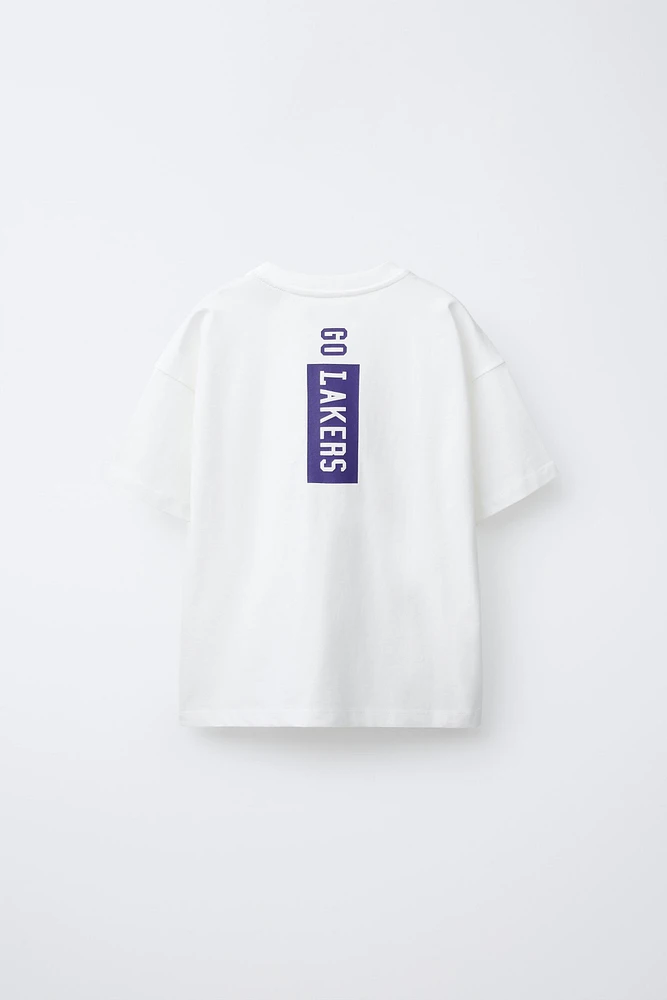 T-SHIRT IMPRIMÉ LOS ANGELES LAKERS NBA ©