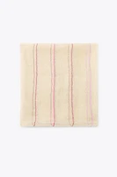 STRIPED LINEN SCARF