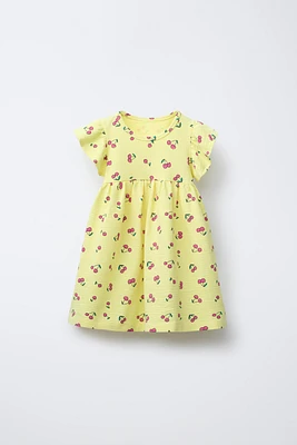 ROBE TEXTURÉE IMPRIMÉE