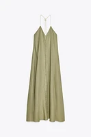 ROBE MIDI AVEC LIN VOLUME