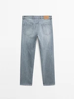 Tapered fit jeans