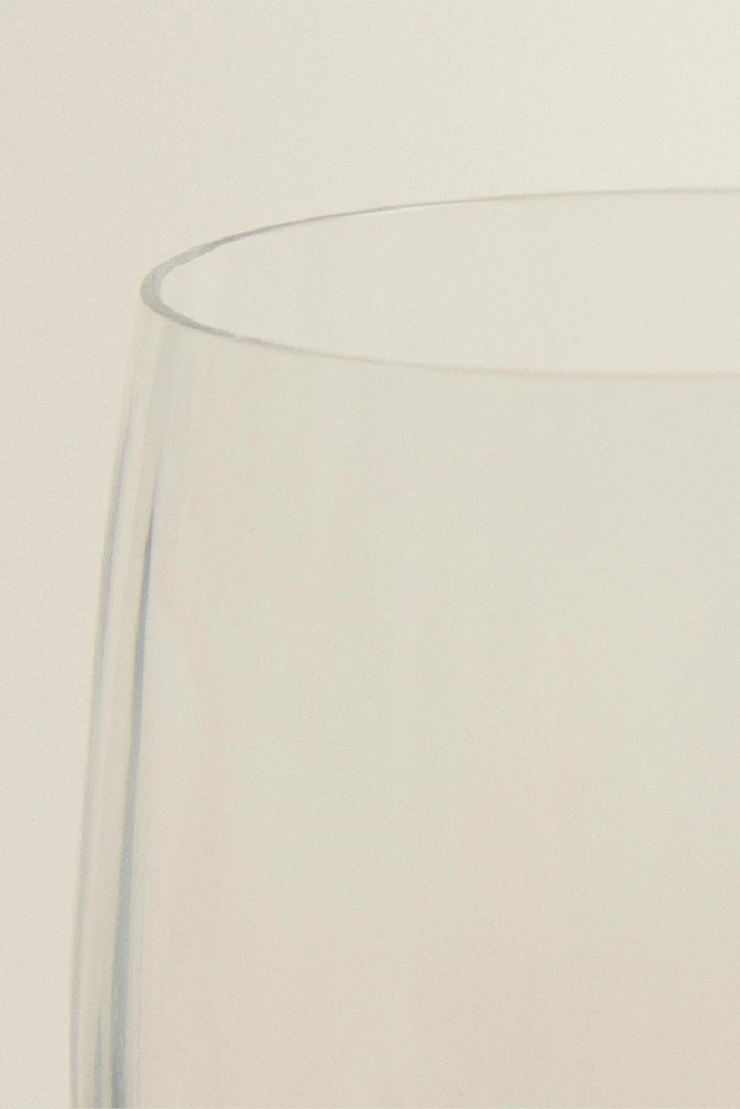 BOHEMIA CRYSTAL TUMBLER WITH LINES