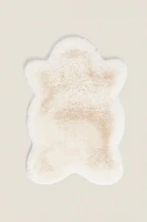 FAUX FUR AREA RUG