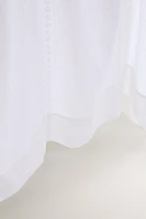 COTTON LINEN CURTAIN WITH EMBROIDERY