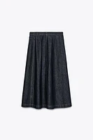 Z1975 CROSSOVER DENIM SKIRT