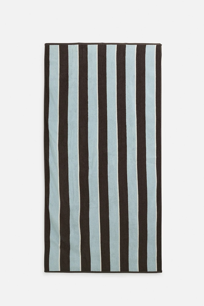 SERVIETTE DE PLAGE RAYURES