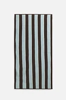 SERVIETTE DE PLAGE RAYURES