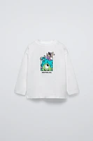 SHIRT WITH RAISED MONSTERS, INC. © DISNEY PIXAR DETAIL