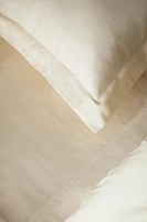 SATEEN FLAT SHEET WITH FESTOON DESIGN (300 THREAD COUNT)