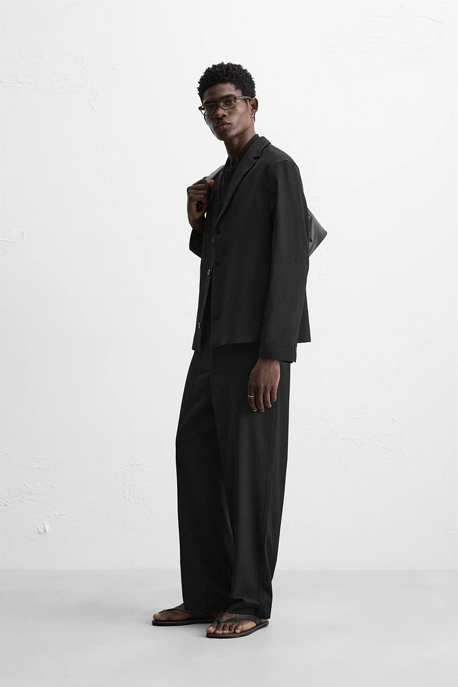 REGULAR FIT SUIT PANTS