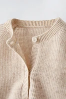 2 1 WOOL AND CASHMERE BLEND CARDIGAN