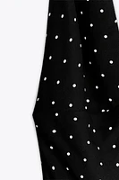 ZW COLLECTION HALTER POLKA DOT DRESS