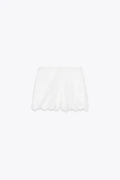 EMBROIDERED SHORTS