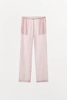 STRIPED PAJAMA PANTS