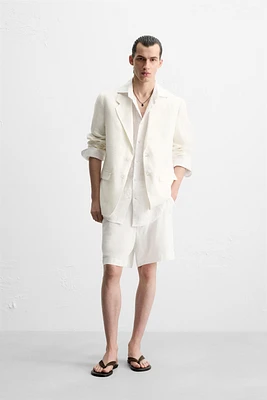 BLAZER DE COSTUME 100 % LIN