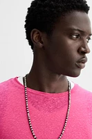 VISCOSE LINEN T-SHIRT