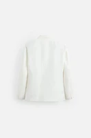 BLAZER DE COSTUME 100 % LIN
