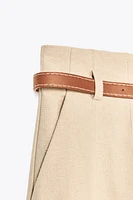 PANTALON RUSTIQUE CEINTURE