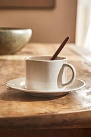 STONEWARE TEACUP