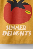 T-SHIRT ÉPAIS TOMATE