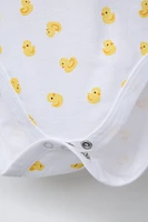 LOT DE CINQ BODYS CANETONS