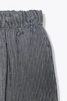 ZW COLLECTION STRIPED LINEN BLEND PANTS