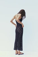 LONG LACE DRESS