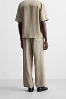 PANTALON EN MÉLANGE DE LYOCELL