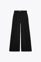 GOLD BUTTON PALAZZO PANTS