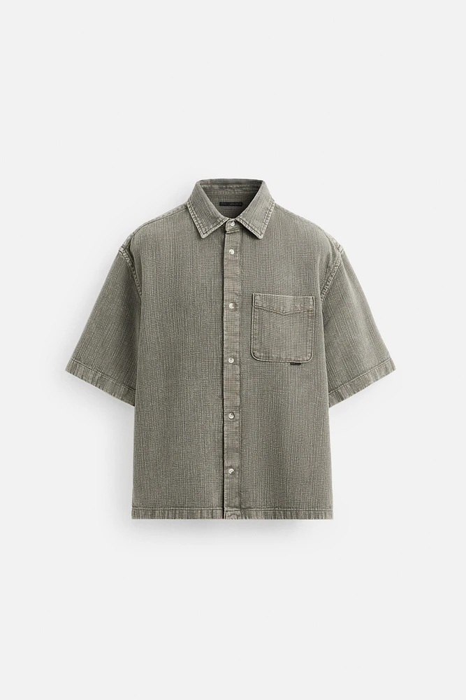 RELIEF WASHED SHIRT