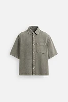 RELIEF WASHED SHIRT