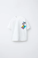 T-SHIRT IMPRIMÉ PALMIERS