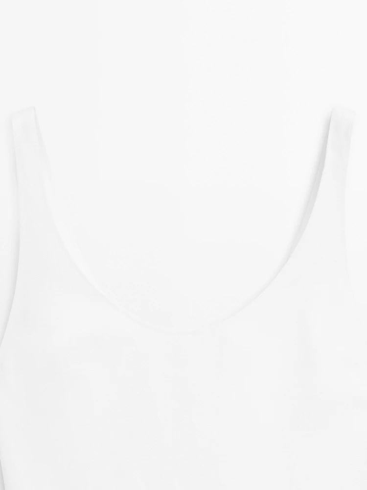 Robe midi ample en coton mélangé