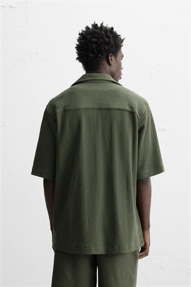 JACQUARD TEXTURED SHIRT