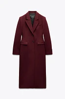 LONG FITTED COAT ZW COLLECTION