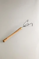 RÂTEAU MANCHE BOIS JARDIN