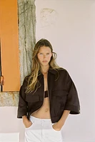 VESTE ZIPPÉE AVEC RAMIE