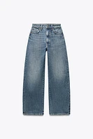 TRF MID-RISE BAGGY JEANS